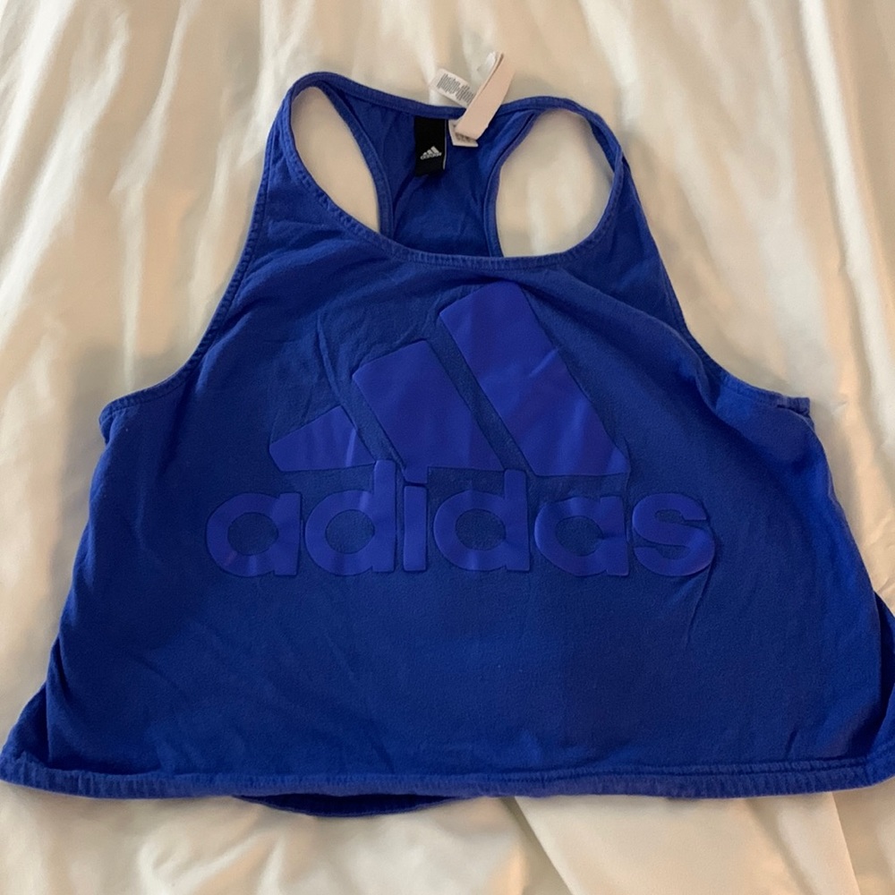 Adidas cropped tank